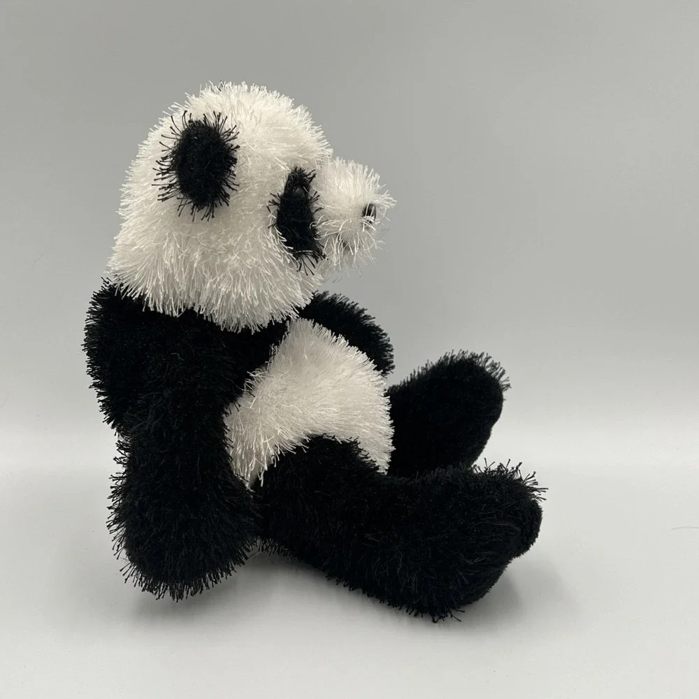 Panda Bear GANZ Webkinz HM 111 Plush Stuffed Animal NO CODE‎